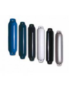 Majoni cilinderfenders 6x60cm type 3 rechte kop div. kleuren