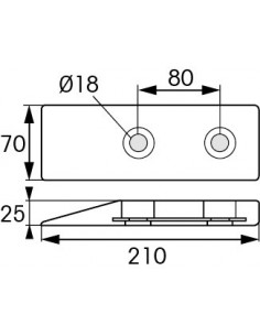 Opschroefanode 2 kg 2