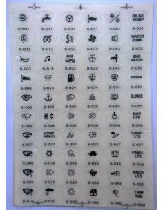 SYMBOOL STICKERS voor tuimelschakelaar