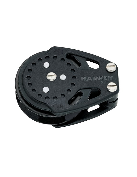 57mm Carbo schildpad blok met auto.ratel