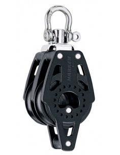 40mm Carbo dubbelschijfs blok met hondsv