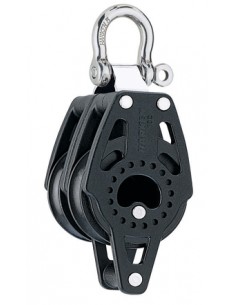 40mm Carbo dubbelschijfs fixed blok + hv