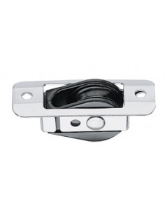 bullet blok m.alu schijf in-dek m/rvs af