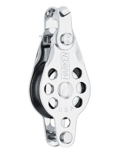 2" staaldraadblok enkel met hondsvot