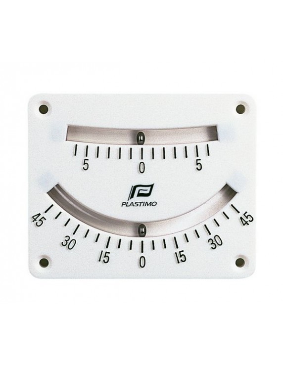 Hellingmeter met dubbele uitlezing