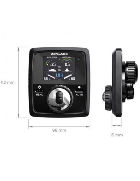 Zipwake Control Panel E met Standaard Kabel 15m