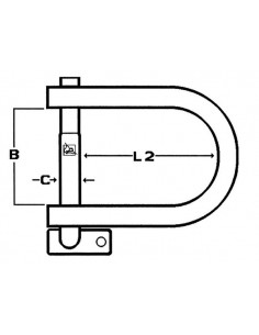 RVS SLEUTEL-PLAATSLUITING 6MM 2