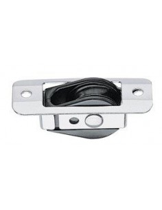 bullet blok m.alu schijf in-dek m/rvs af 2