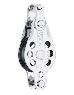 1.5" staaldraadblok enkel met hondsvot 2