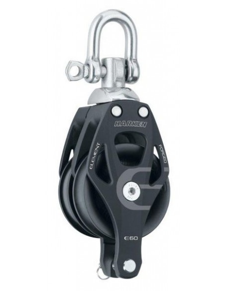 60mm Element 2-schijfsblok met hondsvot