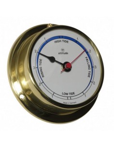 Getijdenklok Altitude messing Ø97 mm