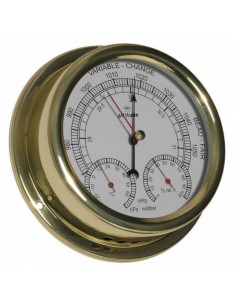 Barometer / thermometer / hygrometer Altitude messing Ø150 m
