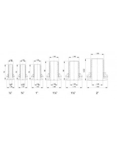 Huiddoorvoer zwart div. maten 2