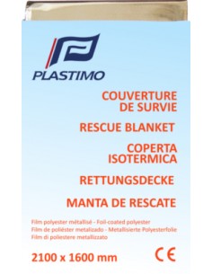 Isolatiedeken goudkleurig folie N 2