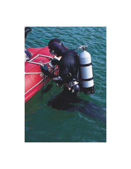 Zwemtrap voor opblaasboten