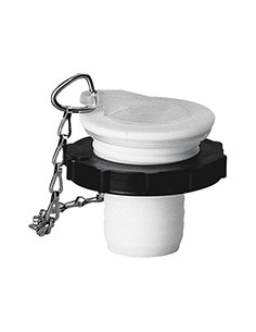 Rechte afvoer voor kunststof wasbak 2