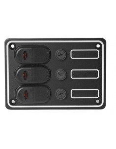 SWITCH PANEL WATERPROOF 3 GANG 2