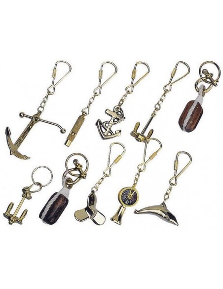 Sleutelhangers set van 10