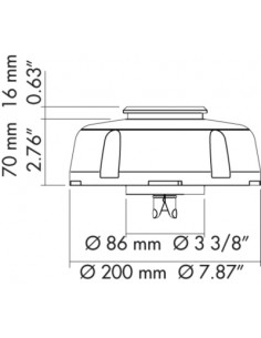 Geannuleerd wegens het niet passen op de vent. 2