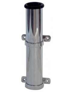 ROD HOLDER CHROME BULKHEAD MOUNT 2