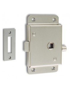 LOCK CH.BR 98X58 + SQ 8MM CLAMPING 2