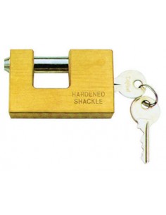 BRASS PADLOCK FOR TOWLINE 95 MM 2