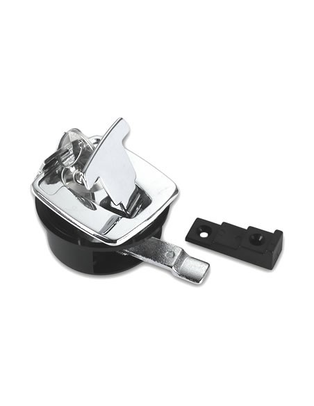 Deurgrepen, verzonken met slot 53x60 mm