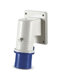 INLET 32A 2+T BLUE IP44 2