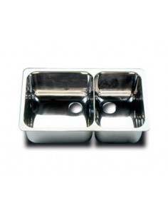 ST.S DBLE SINK 33X33X20/33X23X20R 2