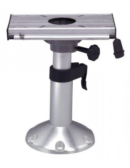 Handmatig verstelbare stoelpoot + draaibare glijplaat 230mm