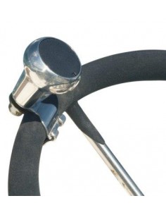 RVS stuurwielknop 44mm 2