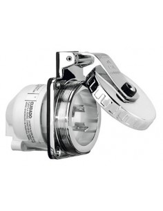 FIXED PLUG ST/STEEL IP56 16A 230V 2