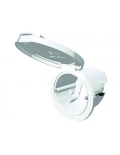 Behuizing doucheset wit rond 2