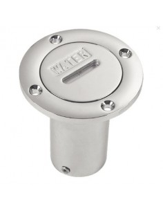 D40MM CHROME BRASS SINGLE WATER CAP 2