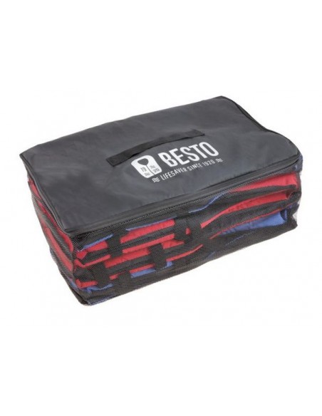 Tasl met 4 of 6 zwemvesten Allround Fit 50N