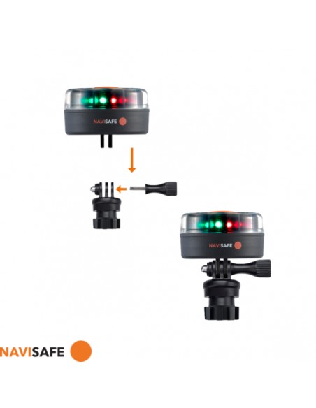 NS340 Navisafe Navilight Tricolor 2NM met Navimount basis