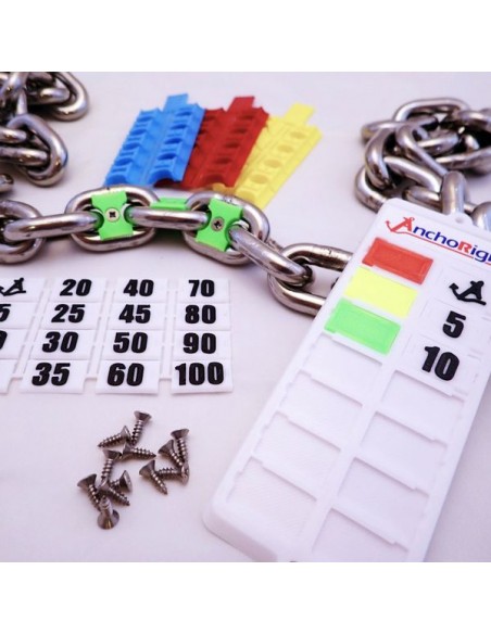 Kettingmarkering  8 mm 30 of 40 stuks