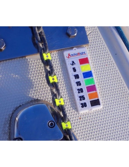 Kettingmarkering  8 mm 30 of 40 stuks