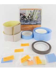 Jacht kit 3 transparante micron vellen  2