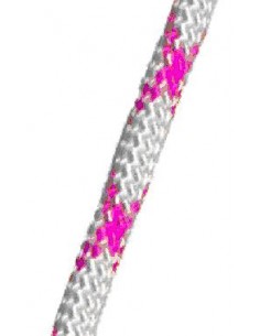 polyester reguleerlijn 3mm, wit/roze 2