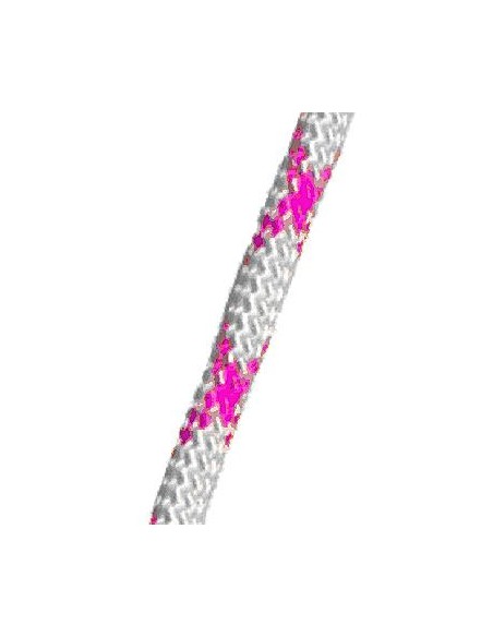 polyester reguleerlijn 3mm, wit/roze