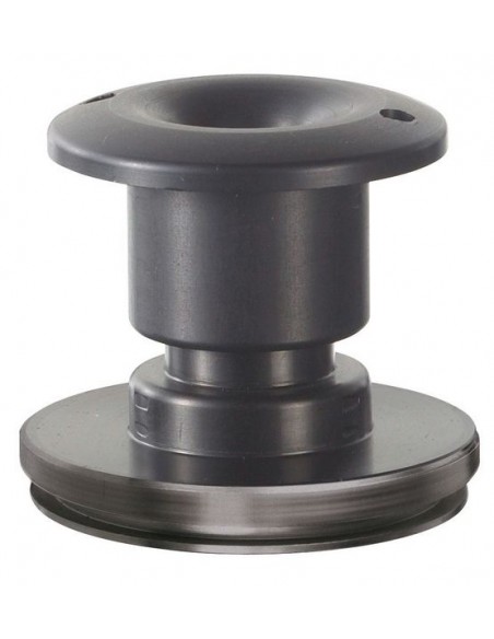 Soft Padeye D6 kort aluminium 