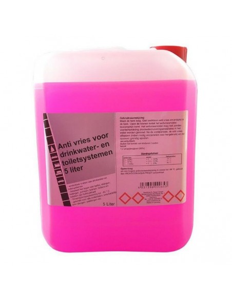 Antivries tot -45° voor drinkwater en toiletsystemen 5 ltr