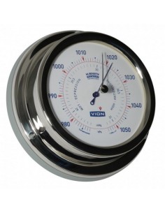 Barometer Vion RVS inclusief wandophanging Ø127 mm 2