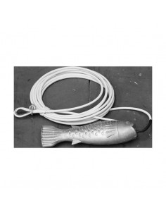 Hang on Zinc anode 3kg cable lenght 6mt materiaal Zinc 3,000