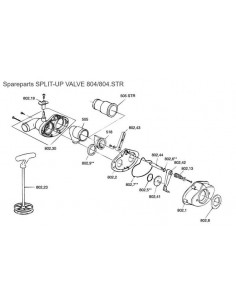 RM69 Gasket valve elbow valve A/B/C(SPLV