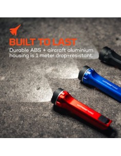 Zaklamp sleutelhanger Luxtreme Nano zwart 2