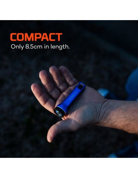 Zaklamp sleutelhanger Luxtreme Nano zwart