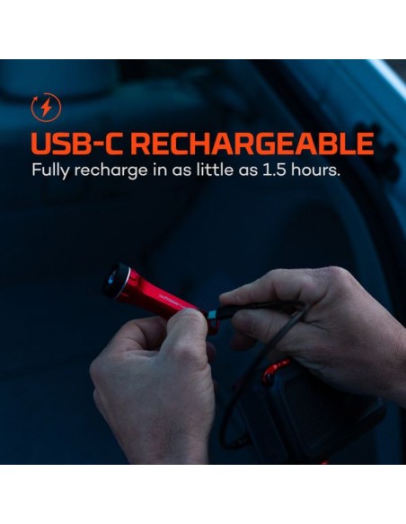 Zaklamp sleutelhanger Luxtreme Nano zwart