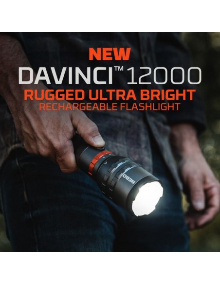 Zaklamp Davinci 12000 oplaadbaar